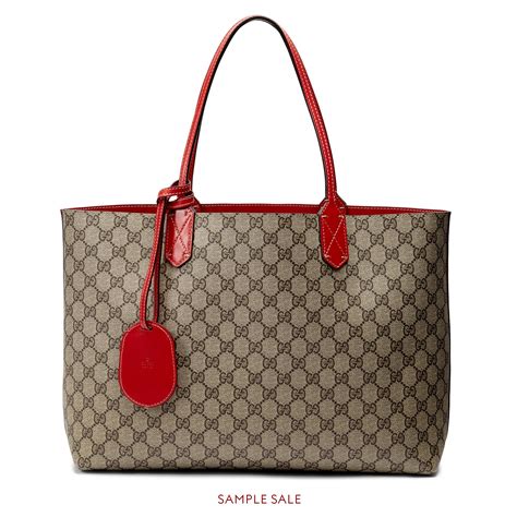 gucci type of leather|Gucci leather tote bag.